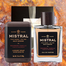 Load image into Gallery viewer, Bourbon Vanilla Cologne/Soap Gift Set | Mistral
