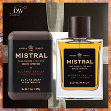 Charger l'image dans la galerie, Bourbon Vanilla Cologne/Soap Gift Set | Mistral | Dream Weaver Canada1
