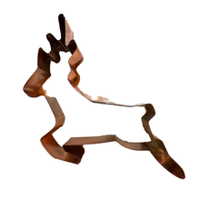 Load image into Gallery viewer, Brass Reindeer Cookie Cutter | Dream Weaver Canada
