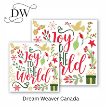 Load image into Gallery viewer, Joy to the World Napkin Bundle | Michel Design Works
