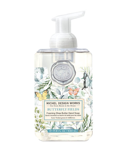 Butterfly Fields Foaming Soap | Michel Design Works