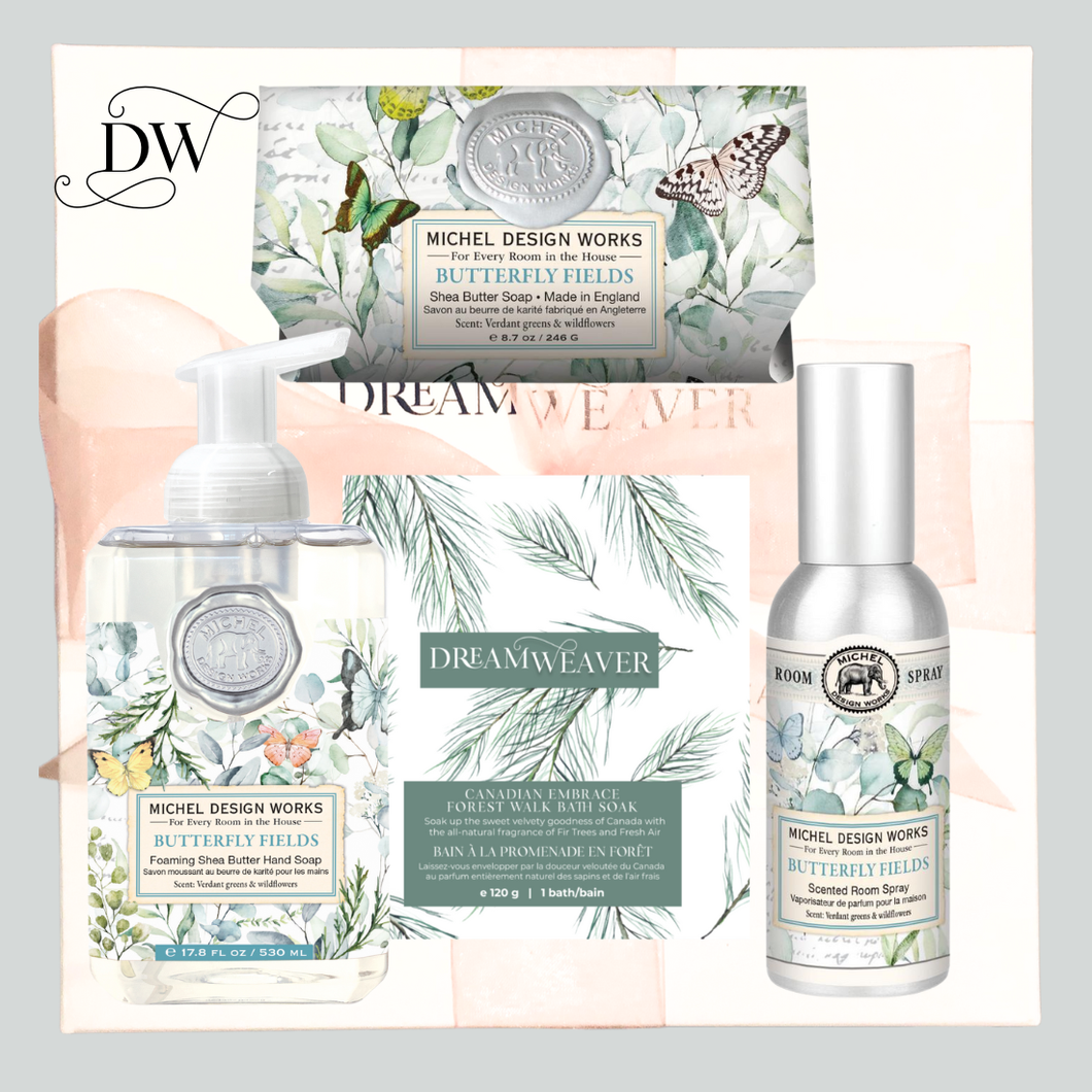 Butterfly Fields Gift Box | Michel Design Works | Dream Weaver Canada