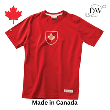 Charger l&#39;image dans la galerie, Canada Shield T-Shirt | Unisex | Red | Red Canoe
