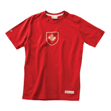 Charger l'image dans la galerie, Canada Shield T-Shirt | Unisex | Red | Red Canoe Dream Weaver Canada
