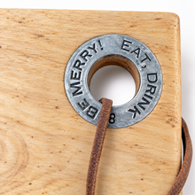 Charger l'image dans la galerie, Canadian Live Edge Birch Cheese Board &amp; Pewter Pâté Knife Gift Set 4
