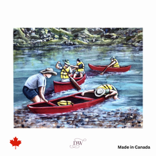Charger l&#39;image dans la galerie, Canoe Note Card | Kathy Meaney | Here at Last
