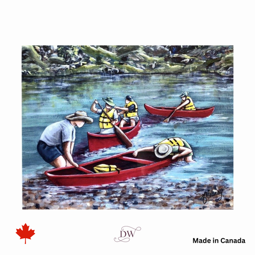Canoe Note Card | Kathy Meaney | Here at Last