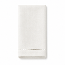 Load image into Gallery viewer, Off-White Shimmer Fabric Napkin with Metallic Thread Detail
