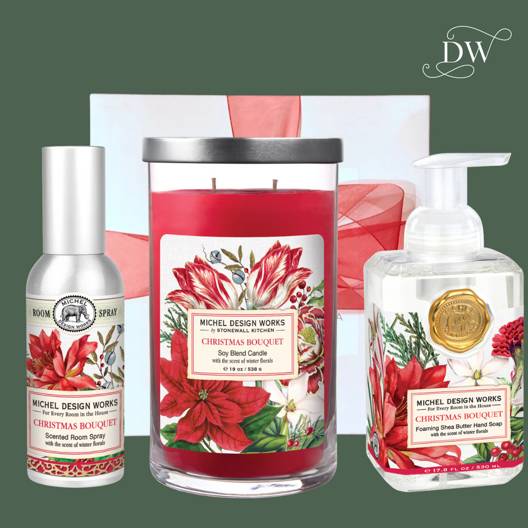 Christmas Bouquet Home Fragrance Gift Box | Michel Design Works