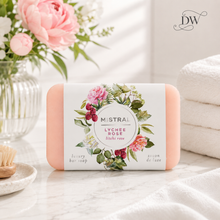 Load image into Gallery viewer, Classic Lychee Rose Bar Soap | 200 gm | Mistral | Dream Weaver Canada 2
