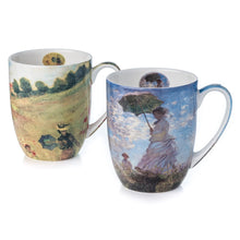 Load image into Gallery viewer, Claude Monet Scenes with Women | Set of 2 Mugs2
