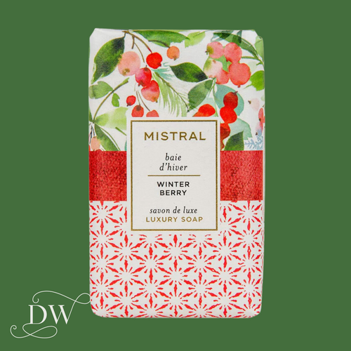 Winter Berry Papiers Fantaisie Bar Soap | Mistral