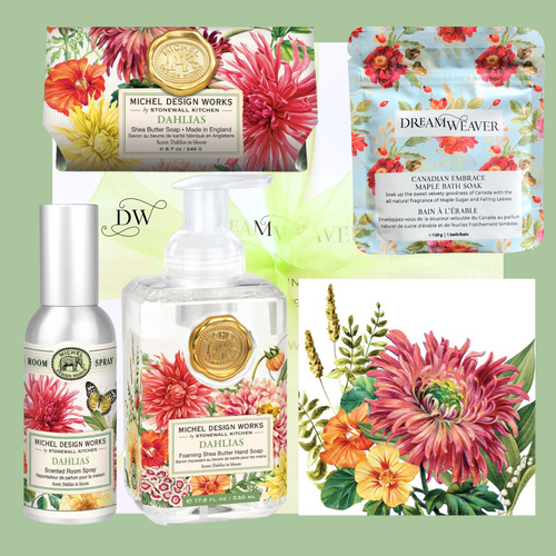 Dahlias Gift Box | Michel Design Works