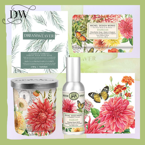 Dahlias Gift Box | Michel Design Works | Dream Weaver Canada