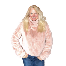 Load image into Gallery viewer, Faux Fur Top | Pink 3
