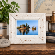 Load image into Gallery viewer, Framed Zavikon Island 1000 Islands Art – Ian Coristine Photography DW
