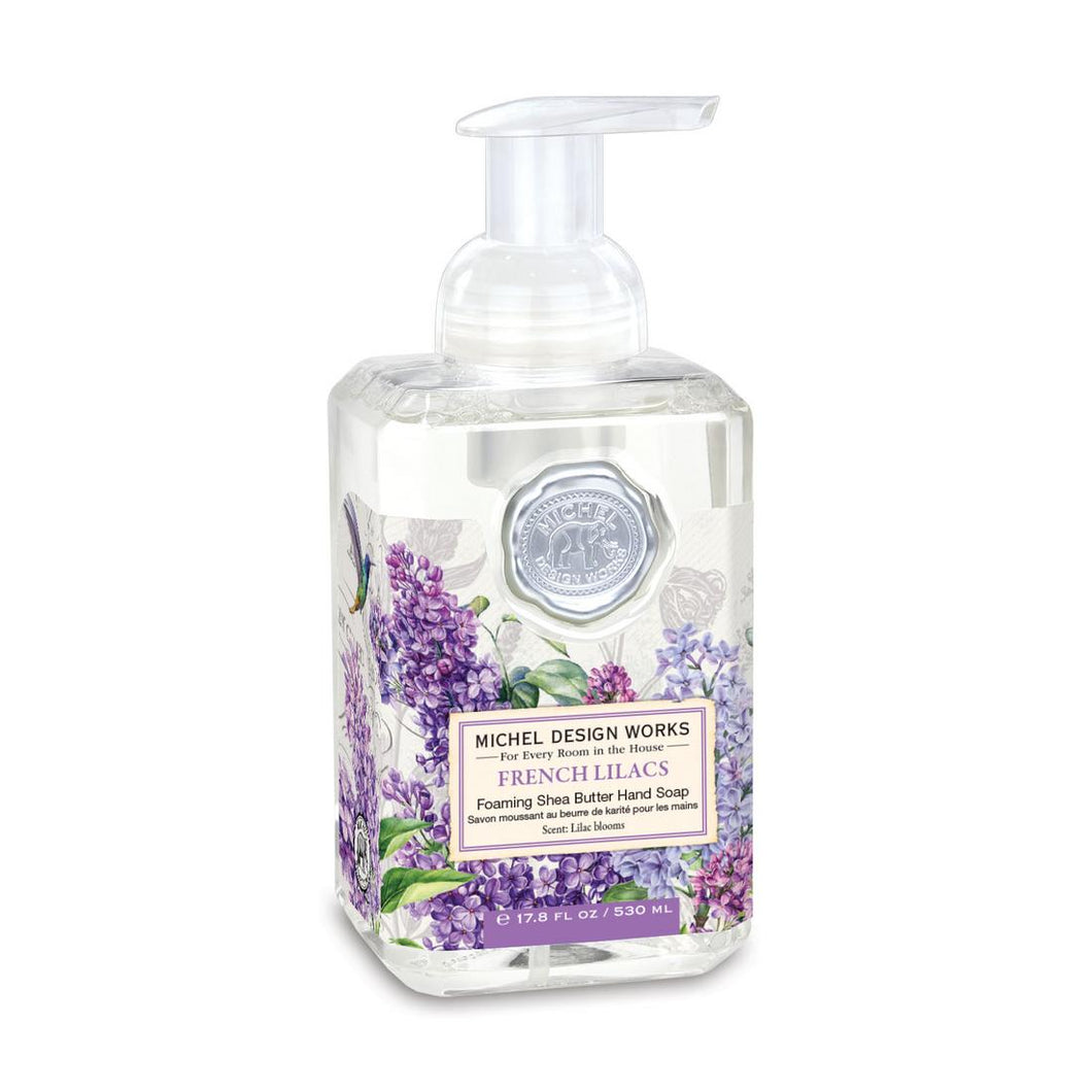 French Lilacs Foaming Soap | Michel Design Works | Dream Weaver 