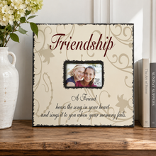 Charger l'image dans la galerie, Friendship Wood Photo Frame Wall Art – 4" x 6" Photo LT
