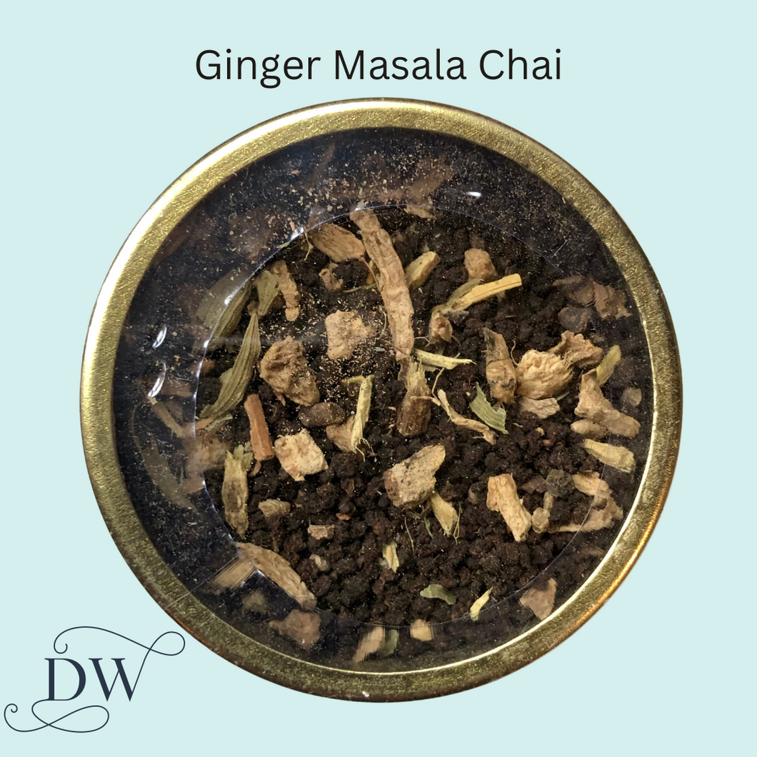 Ginger Masala Chai Tea Tin Caddy | Vahdam Teas | Dream Weaver Canada