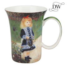 Load image into Gallery viewer, &quot;Girl With a Watering Can&quot; Mug by Renoir| Impressionists
