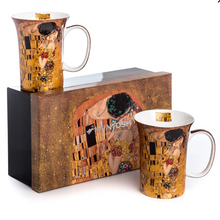 Charger l&#39;image dans la galerie, Gustav Klimt The Kiss | Set of 2 Mugs3
