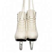 Load image into Gallery viewer, Figure Skates Christmas Ornament – Ivory Ice Skates
