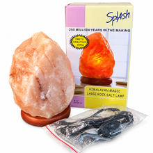 Charger l'image dans la galerie, Himalayan Salt Rock Lamp – Large | Natural Pink Salt Crystal
