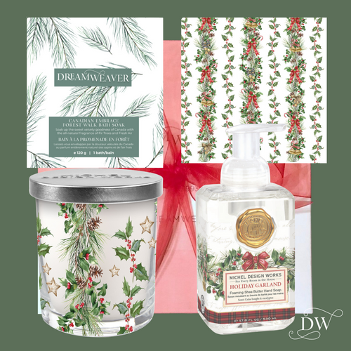 Holiday Garland Gift Box | Michel Design Works | Dream Weaver Canada