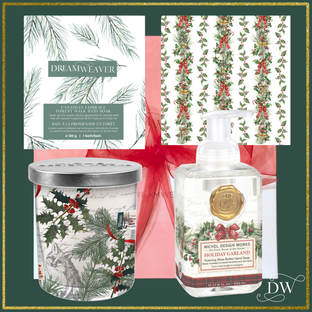 Holiday Garland Gift Box | Michel Design Works | Dream Weaver Canada 2