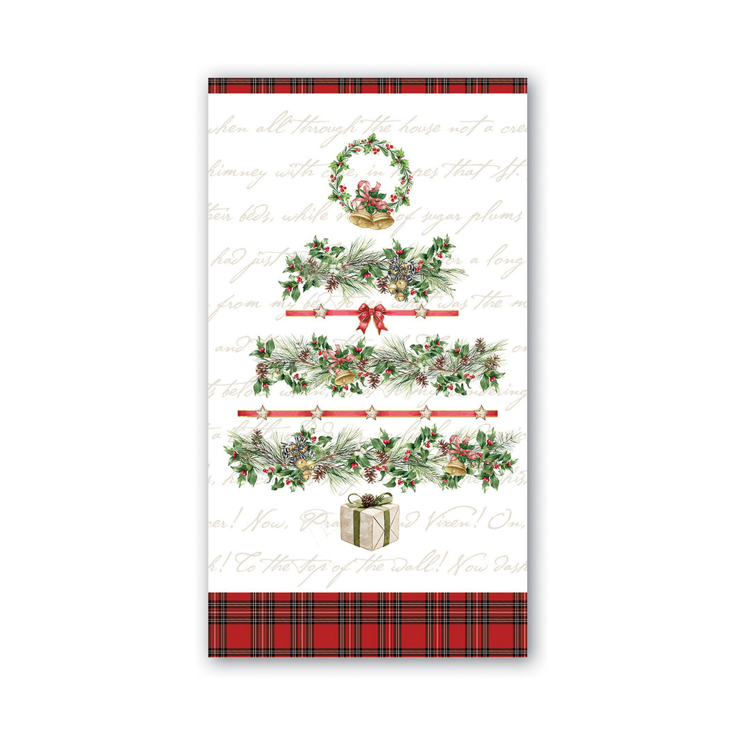 Holiday Garland Hostess Napkins