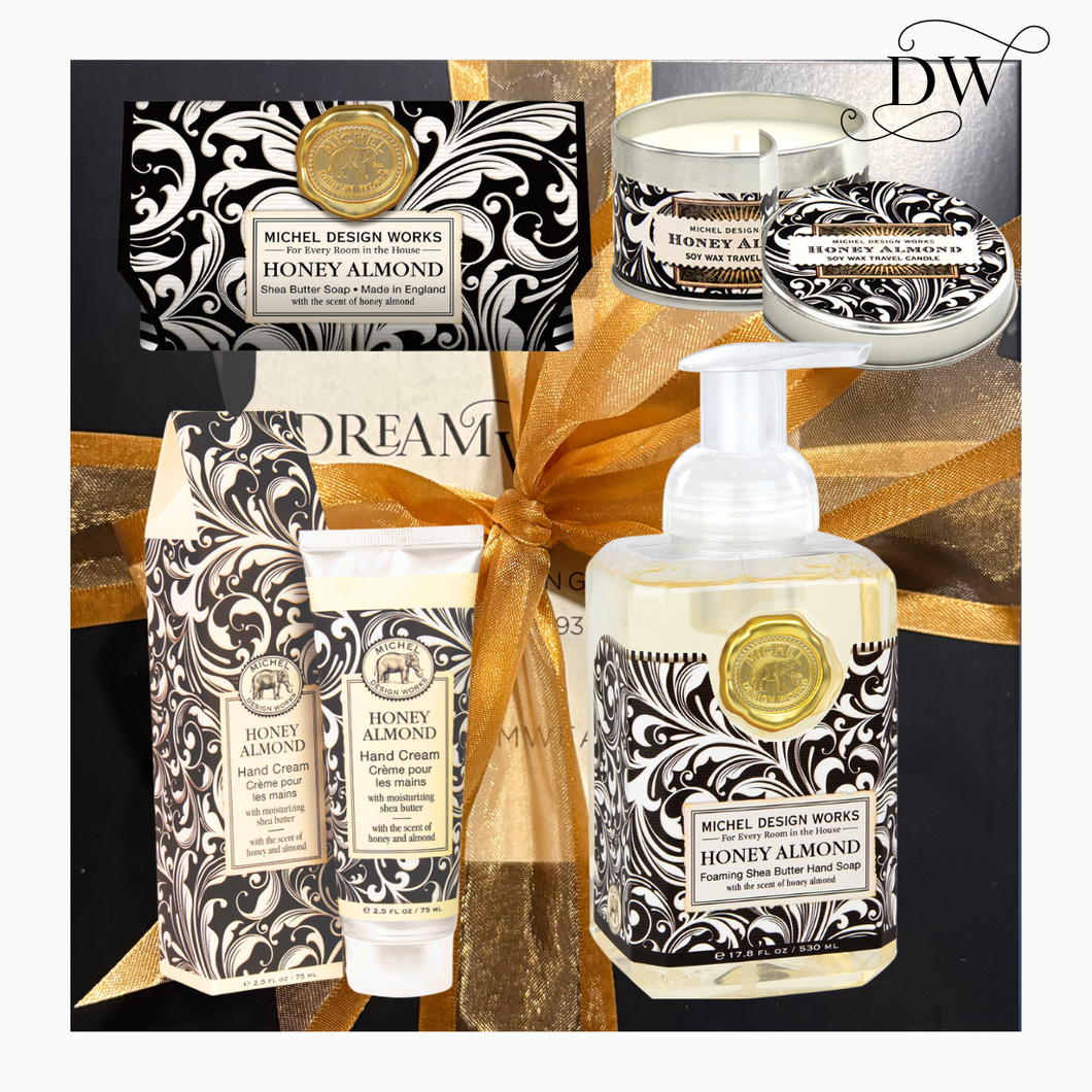 Honey Almond The Basics Gift Box | Michel Design Works | Dream Weaver Canada