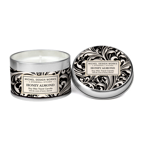 Honey Almond Travel Candle | Michel Design Works