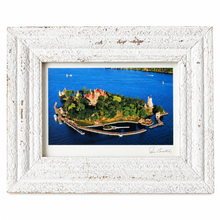 Load image into Gallery viewer, Ian Coristine Heart Island &amp; Boldt Castle Framed Art | Thousand Islands
