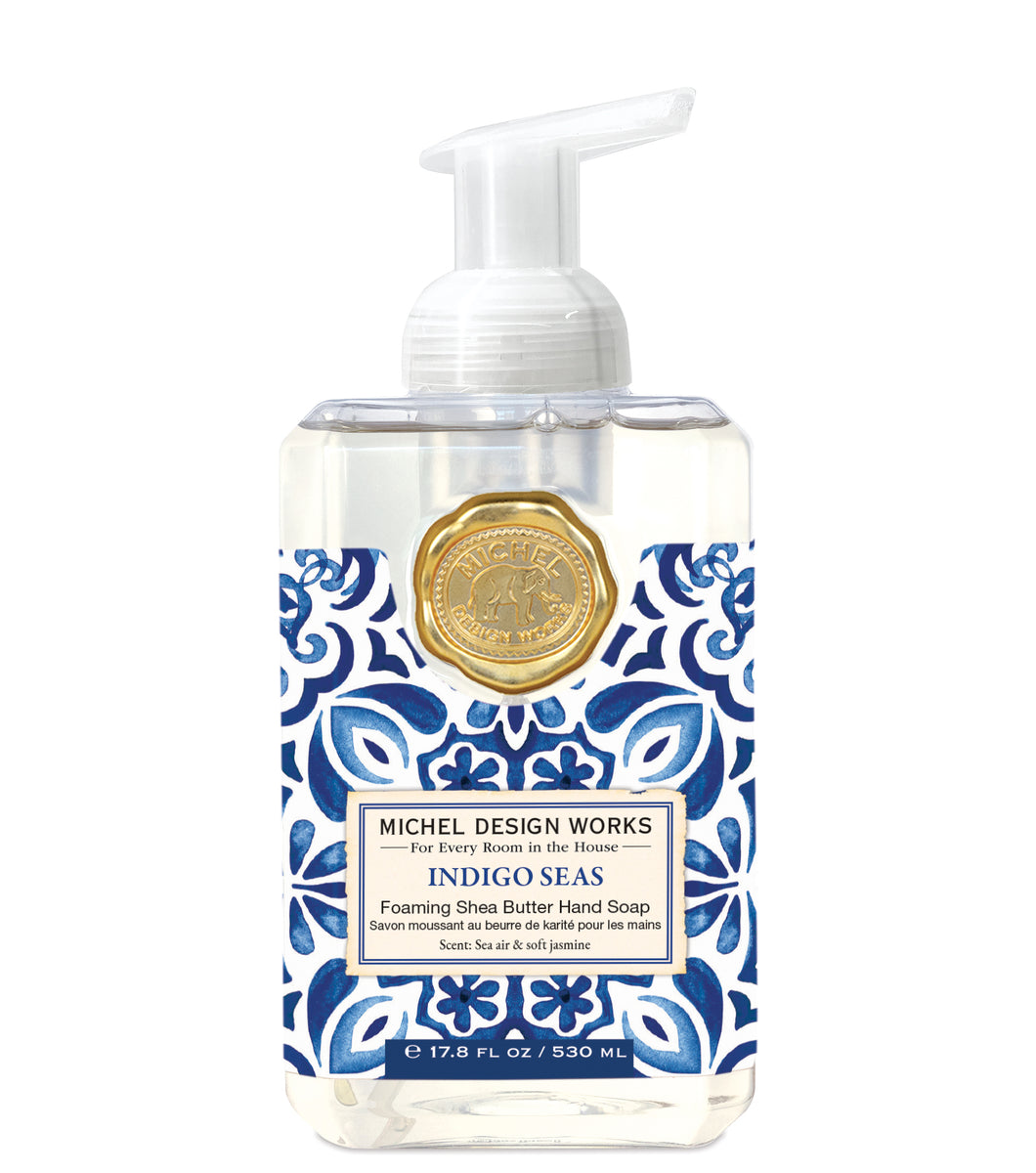 Indigo Seas Foaming Soap | Michel Design Works | Dream Weaver 