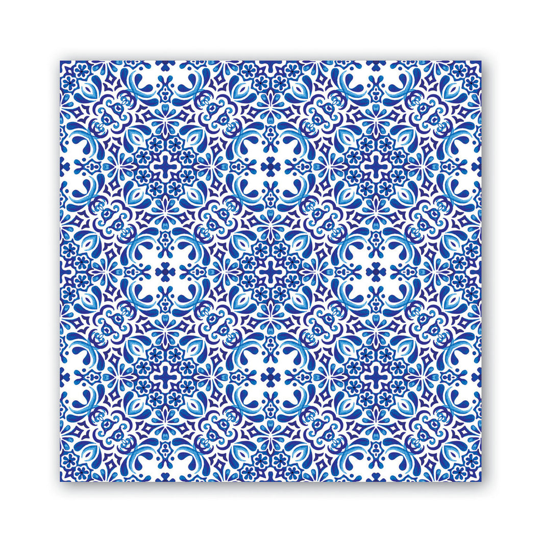 Indigo Seas Luncheon Napkins | Michel Design Works