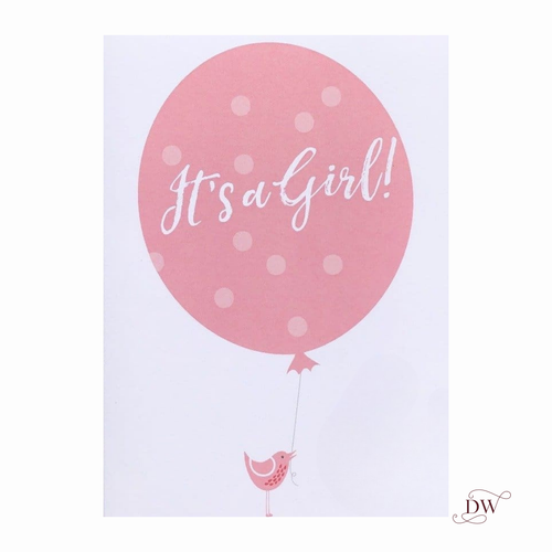 It's a Girl! | New Baby Card
