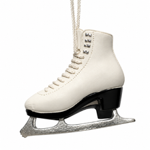 Load image into Gallery viewer, Figure Skates Christmas Ornament – Ivory Ice Skates
