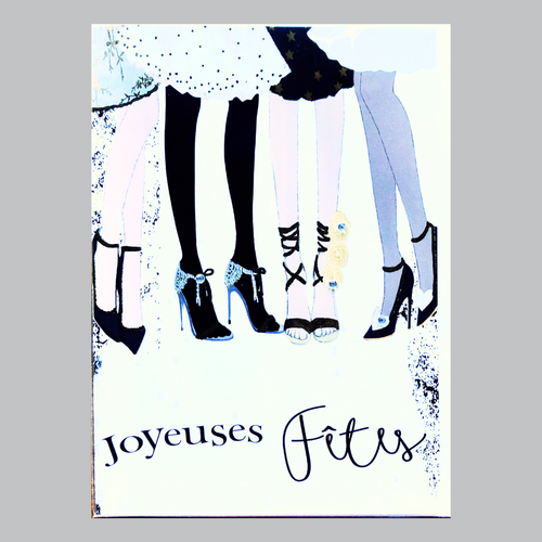 Joyeuses Fetes | carte | souliers