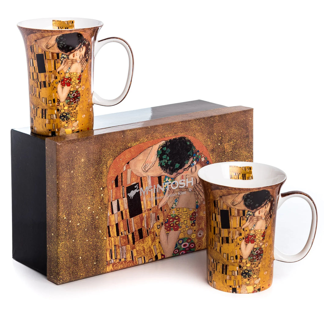 Gustav Klimt The Kiss | Set of 2 Mugs