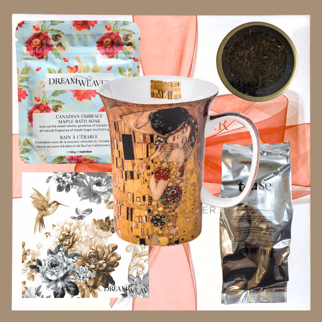 Klimt Tea Gift Box | Dream Weaver Canada
