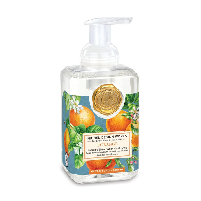 L'Orange Foaming Soap | Michel Design Works | Dream Weaver 