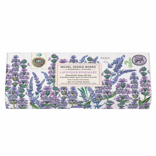 Lavender Rosemary Soap Gift Set | Michel Design Works
