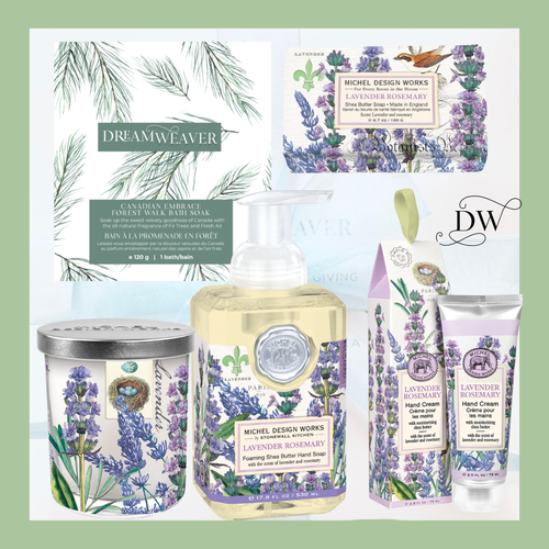 Lavender Rosemary Large Gift Box | Michel Design Works | Dream Weaver Canada
