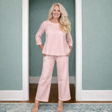 Load image into Gallery viewer, Linen Blouse | Blush 2
