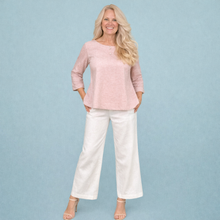 Load image into Gallery viewer, Linen Blouse | Blush 4
