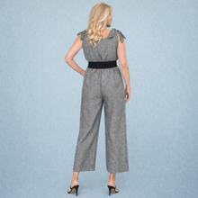 Load image into Gallery viewer, Linen Jumpsuit | Grey back
