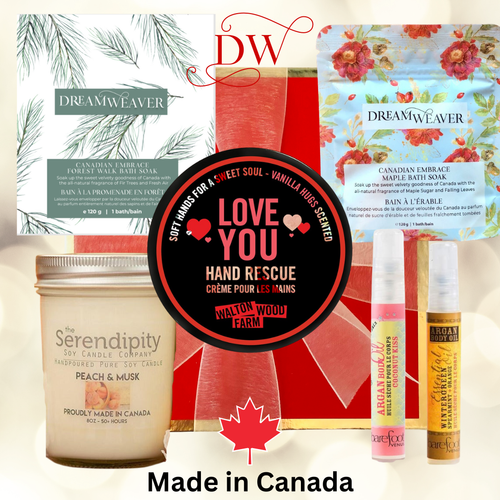Love You | Canadian Bath Gift Box | Dream Weaver Canada