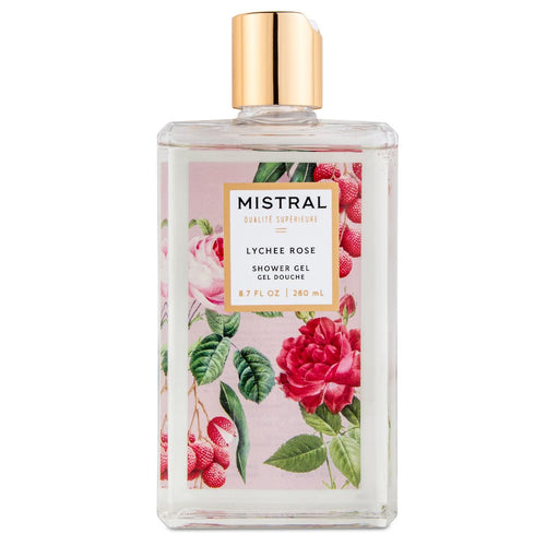 Lychee Rose Luxe Shower Gel | Mistral | Dream Weaver Canada