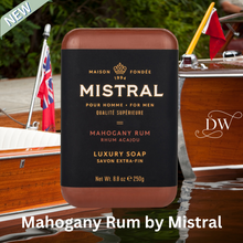 Load image into Gallery viewer, Mahogany Rum Bar Soap | Mistral
