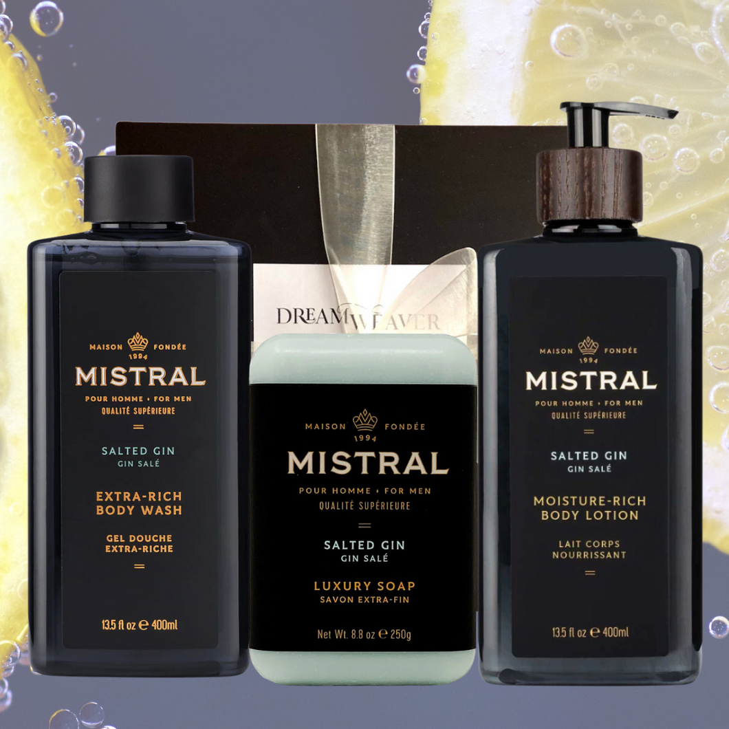 Mistral Salted Gin Gift Box | Medium | Dream Weaver Canada